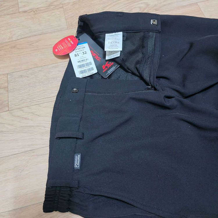 콜핑 스판 기모 등산바지 32 새상품.--2