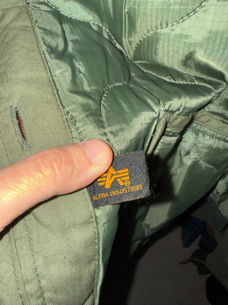 알파인더스트리 라이너 경량패딩 깔깔이 XS 이미지