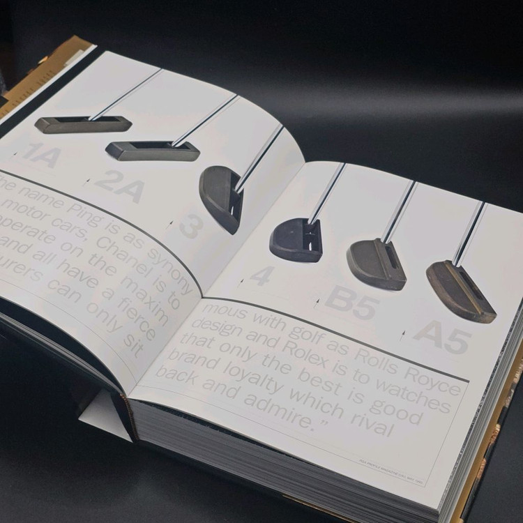 핑 PING 공식 히스토리 북 역사서 황동퍼터 아이언 멜로디퍼터 karsten--5