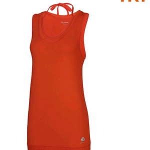 트라이 쿨 맥스 런닝 롱 나시 오렌지 색상 S~M