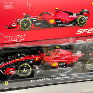 부라고 페라리 F1 SF23 카를로스 사인츠 다이캐스트