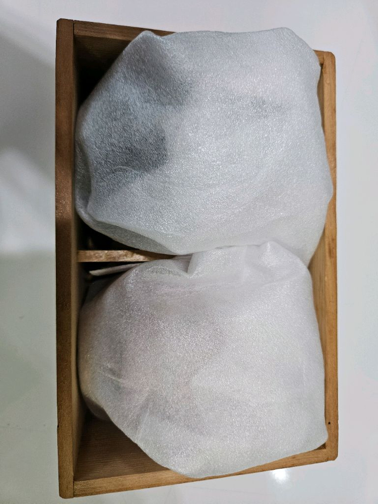 <일본황실 납품브랜드> 고급 후카가와 세이지 소장용 금박 디자인부부찻잔--2