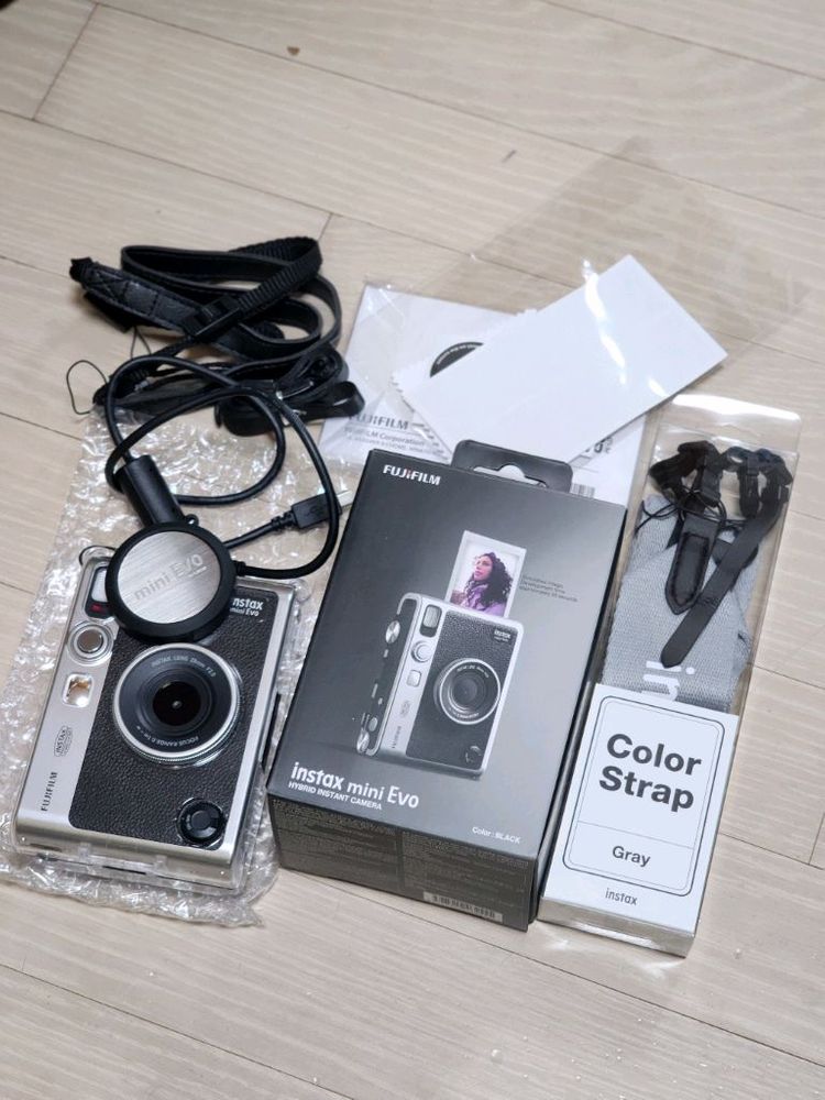 후지필름 인스탁스 미니 에보 블랙 풀박스 (5핀)--1