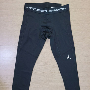 조던 운동용 7부 타이즈 검정색 85사이즈 새제품 4만원