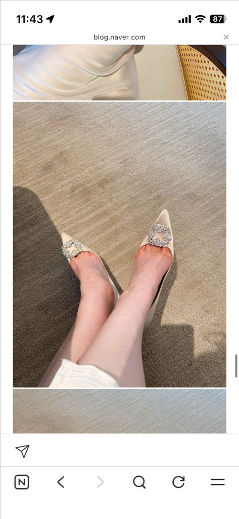 더로랑 베컴힐 브라이덜 라이트베이지 225mm 7cm 웨딩슈즈--0