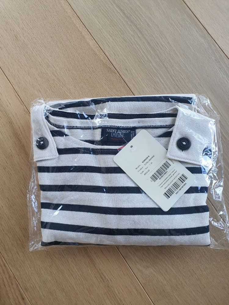 (새상품) 세인트제임스 세일러칼라 티셔츠 38사이즈 이미지