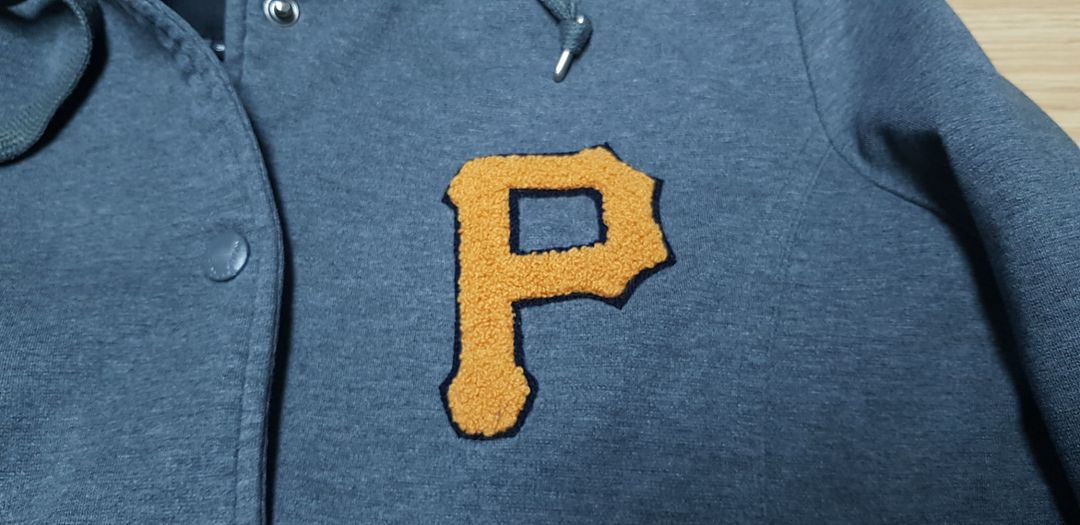 엠엘비 파이어리츠 누빔 야구점퍼,스타디움 쟈켓--4