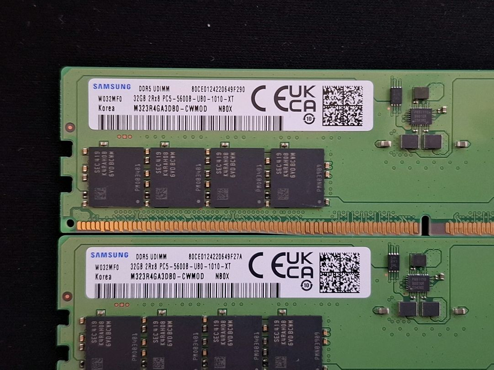삼성 메모리 DDR5 5600B 64GB(32GB두개)--1