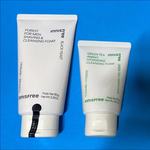 [새제품]이니스프리 포레스트/그린티 아미노수분폼클렌징150+80ml