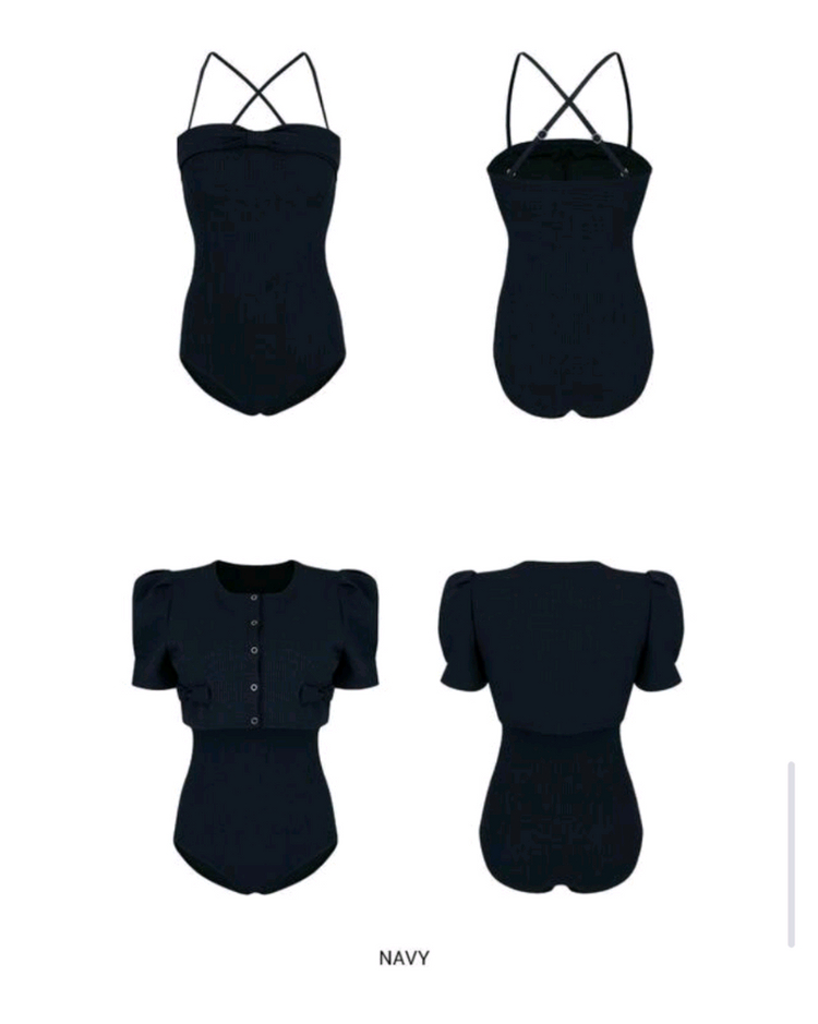 미개봉 새상품) 플로움 가디건 + 모노키니 셋업 팔아요--4