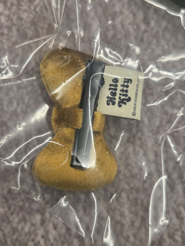 헬로키티 리본 머리핀--2