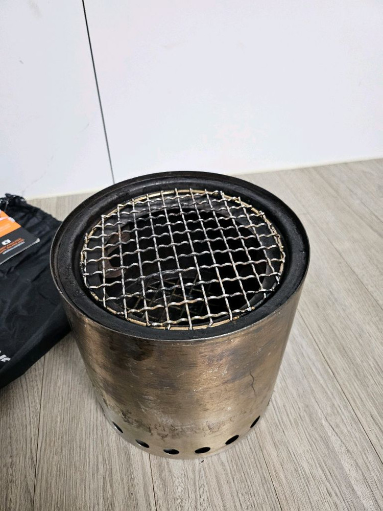 솔로스토브 캠프파이어 화로 (그릴2개, 석쇠핸들)--2