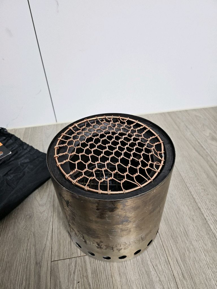 솔로스토브 캠프파이어 화로 (그릴2개, 석쇠핸들)--3