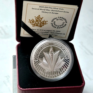 귀한 99.9% 순은 1트로이온스 한정판 전승 기념 proof 은화(견양 실버 은 주화 민트 구권 지폐) 이미지