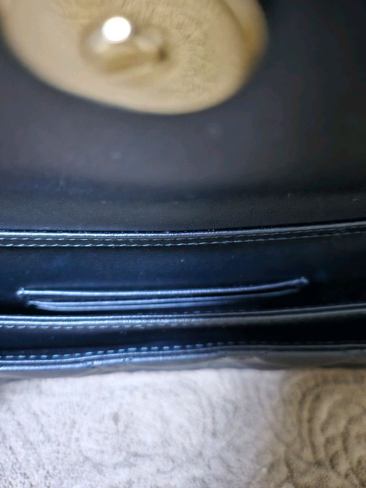 디올 미니탑핸들 까니쥬 블랙--7