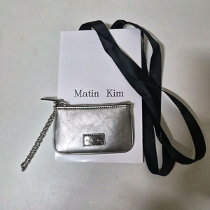 마뗑킴 코인 월렛 실버