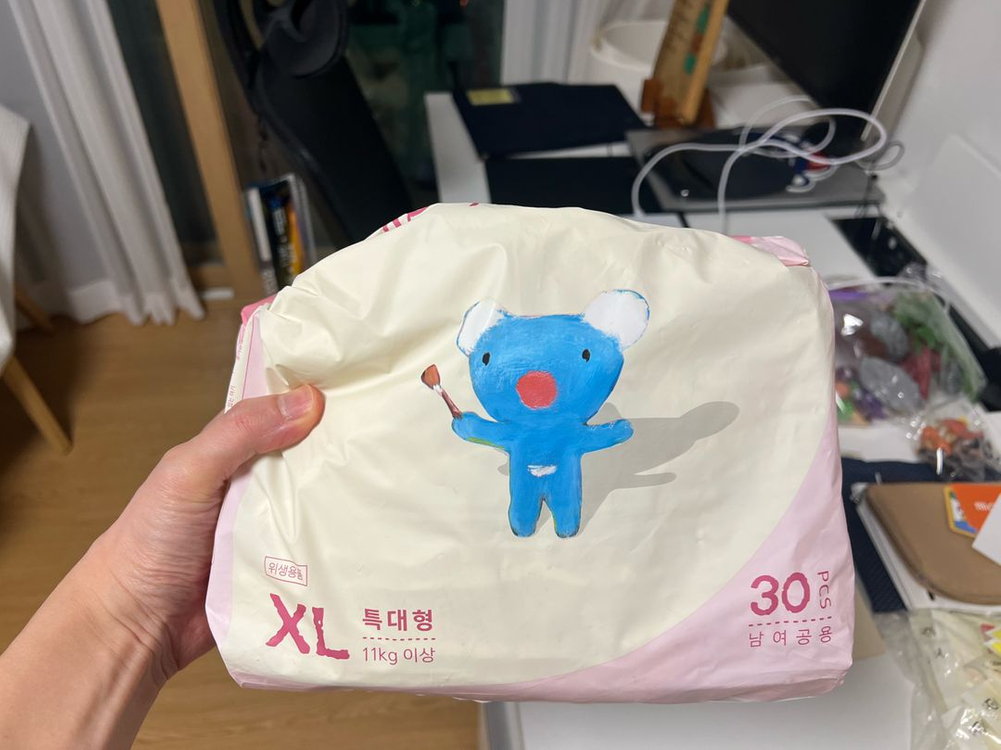 누크 센서티브 올실리콘 쪽쪽이 (6-18개월) 3개! 기저귀 덤!--5