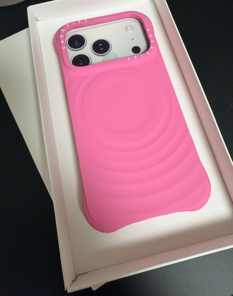 아이폰17프로 케이스티파이 리플케이스 쇼크핑크--1