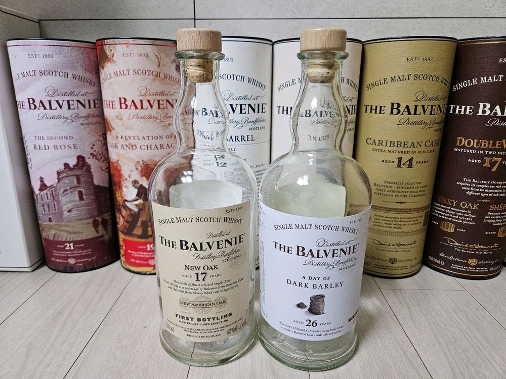 발베니 26다크발리 17뉴오크 공병 빈병--2