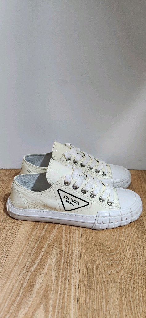 37/240 프라다신발 개버딘 프라다운동화 스니커즈 이미지