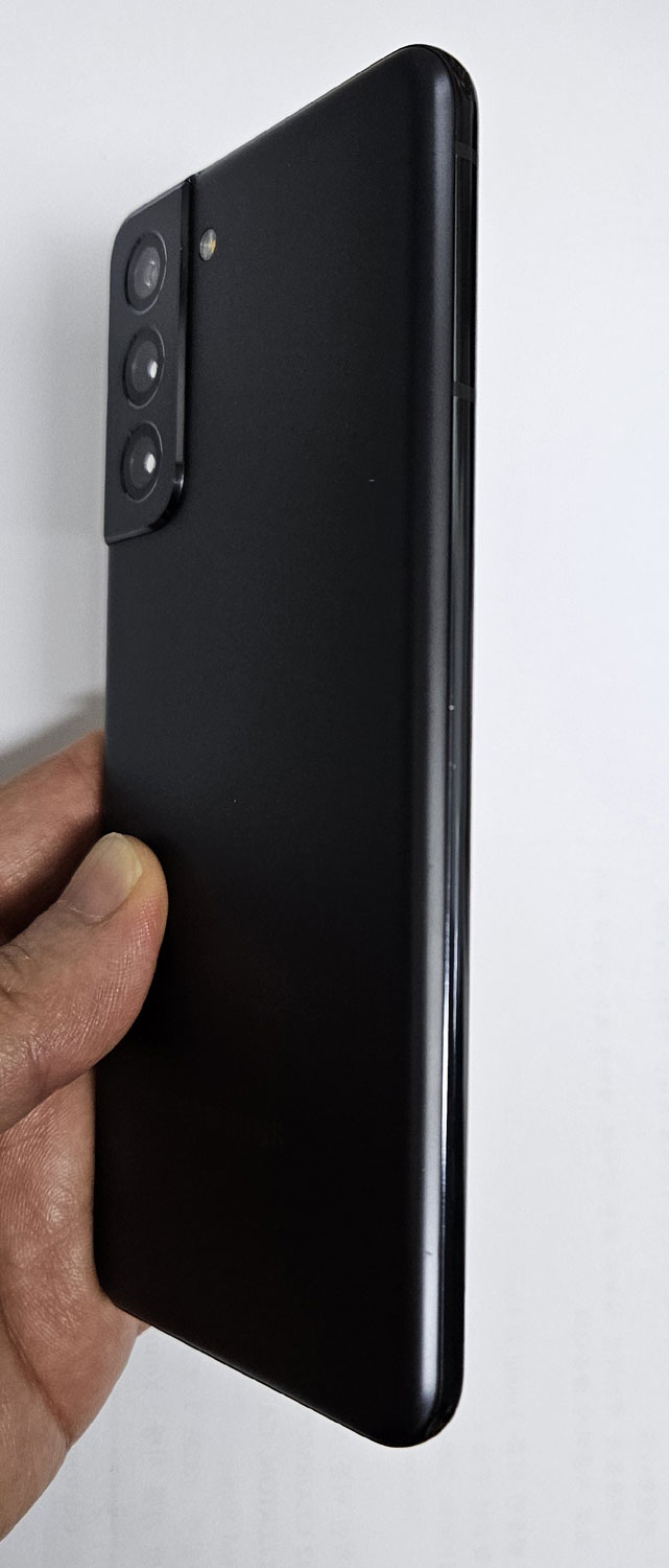 갤럭시 S21 5G 블랙 색상 256G A급 중고 15만원 팝니다--2