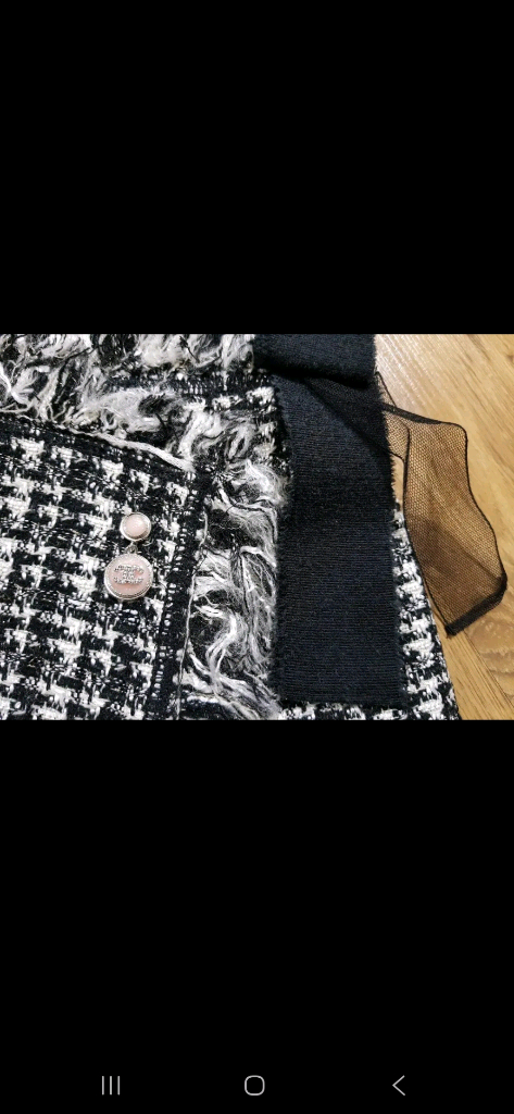 샤넬 고급 트위드 스커트--2