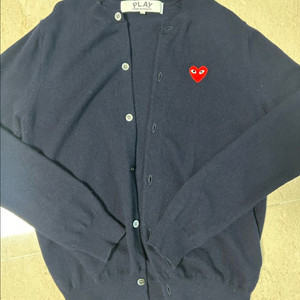 꼼데가르송 가디건 L사이즈 네이비