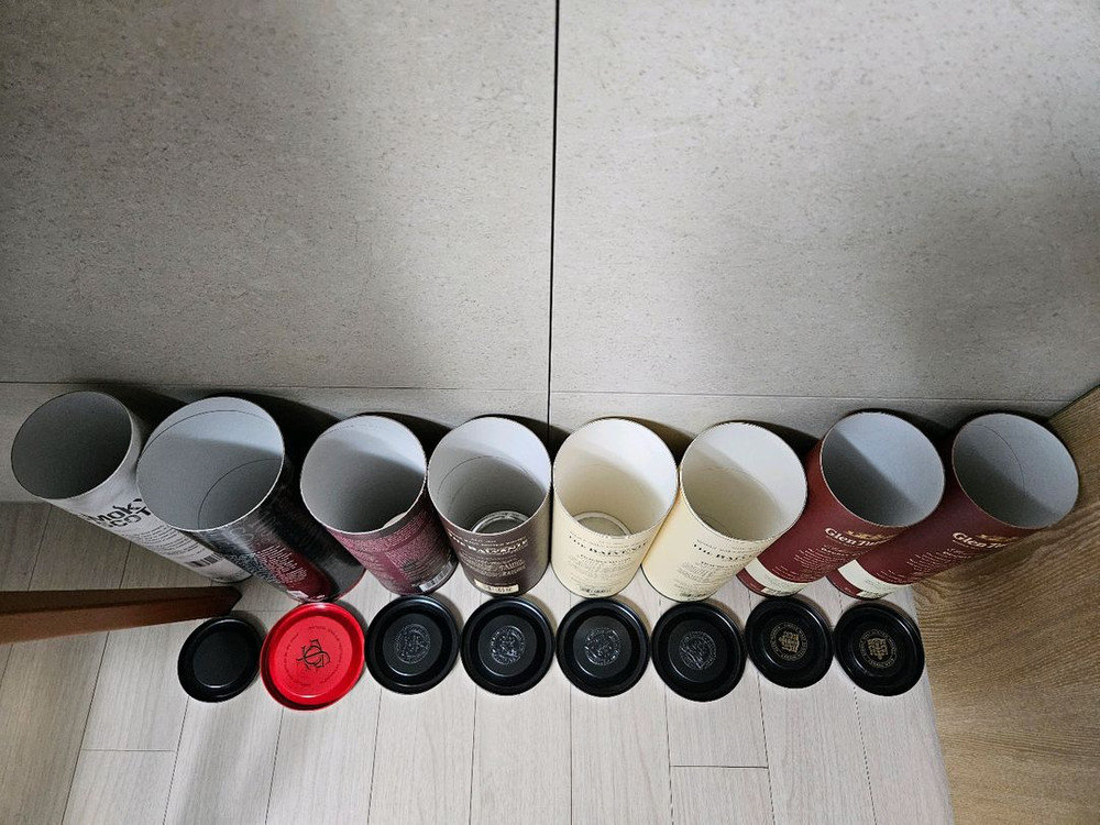 발베니 듀어스 아드벡 공병 빈병 케이스 상자--6