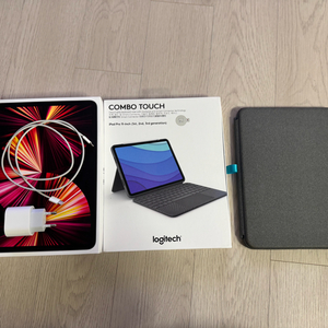 아이패드 프로 3세대 11인치 M1 + 애플펜슬 2세대 + 로지텍 콤보터치 일괄 판매