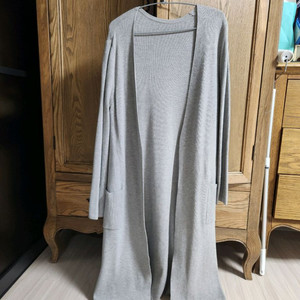 새상품)타임 캐시미어 롱가디건