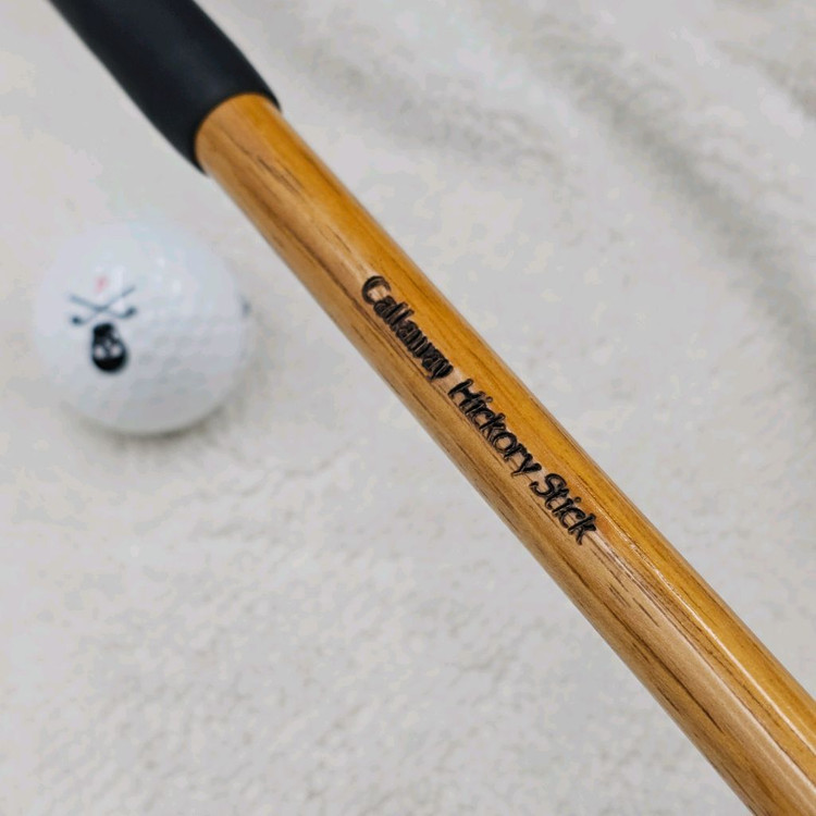 캘러웨이 히코리 스틱 샤프트 바비 존스 기념 희귀 올드 소장용 퍼터--6