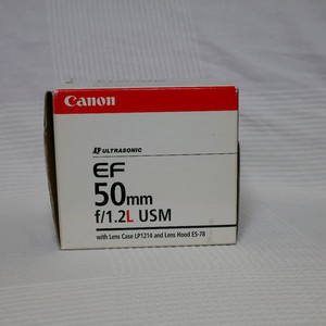 캐논 EF 50mm f/1.2 L 오이만두 국내정품 이미지