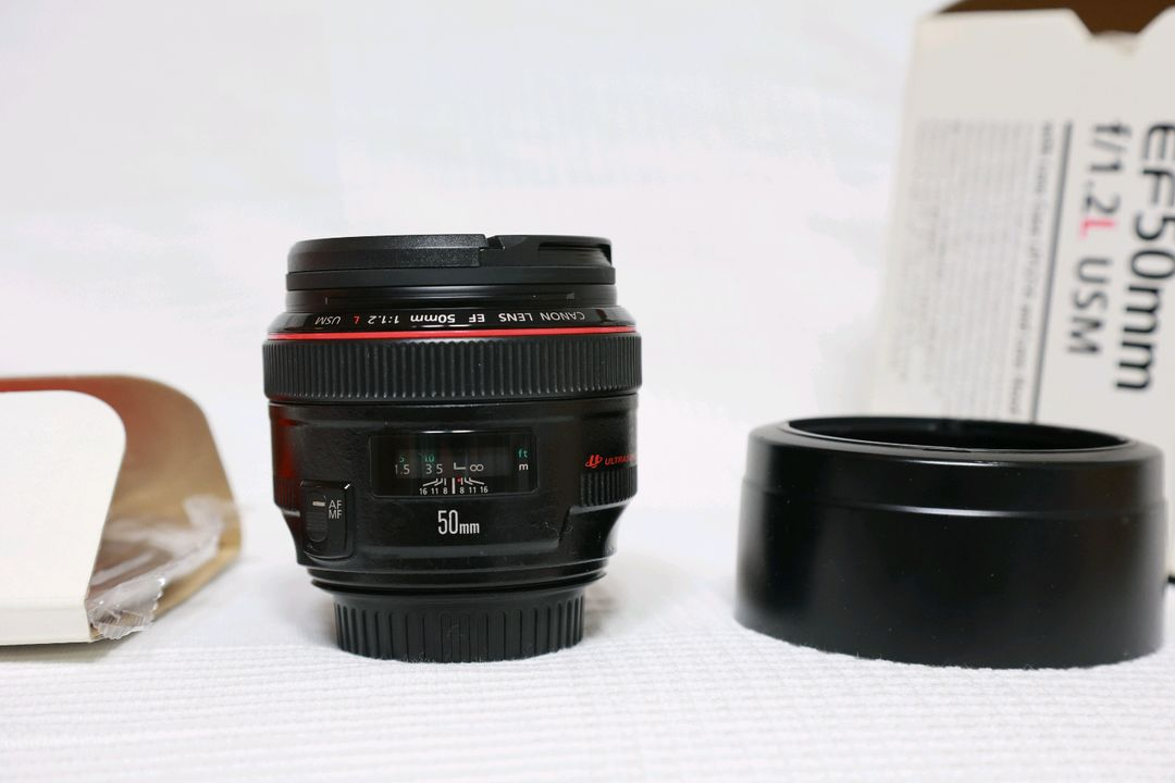 캐논 EF 50mm f/1.2 L 오이만두 국내정품 이미지