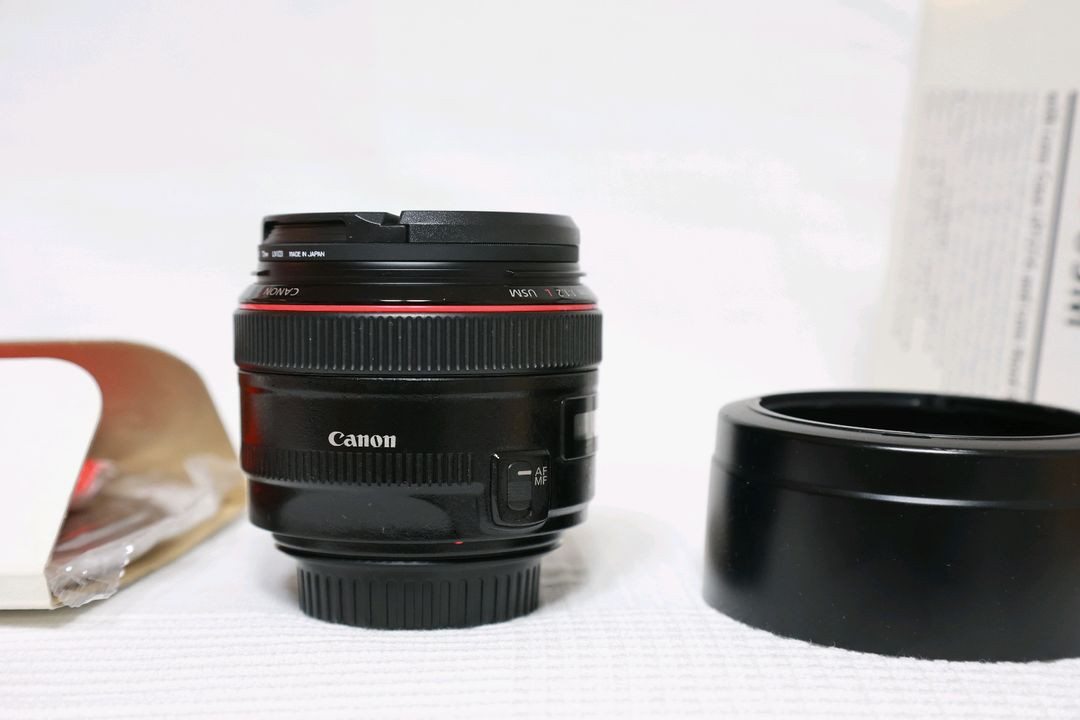 캐논 EF 50mm f/1.2 L 오이만두 국내정품 이미지