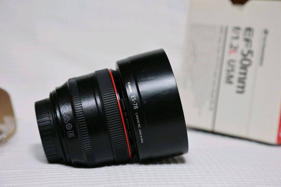 캐논 EF 50mm f/1.2 L 오이만두 국내정품 이미지