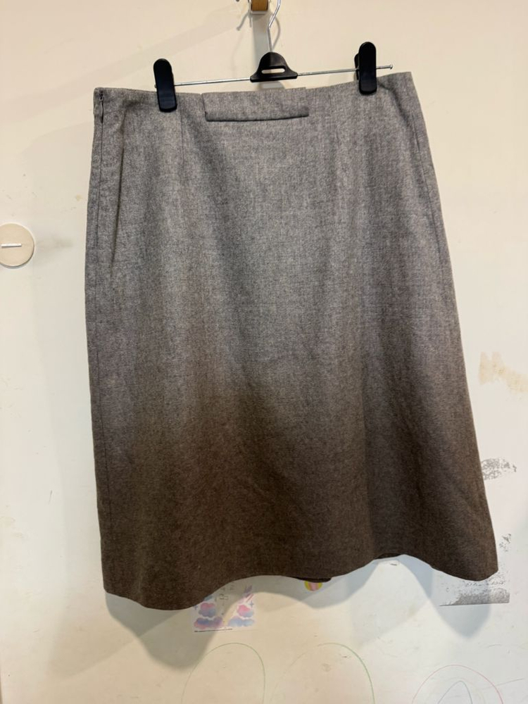 파비아나필리피 울 스커트--1