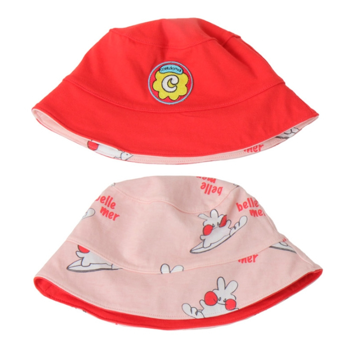 꼬떼드무어 리버서블 어린이 버킷햇 (미개봉)--1