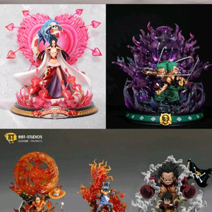 원피스 BBT 레진 피규어 (조로,쿠마,징베)