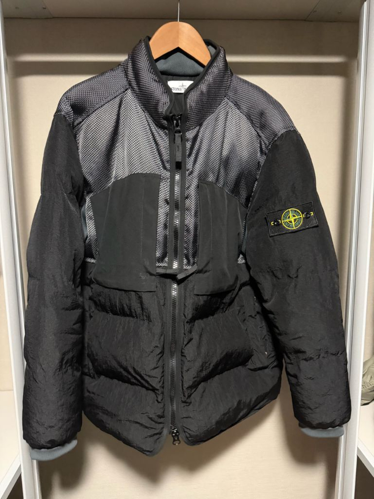 스톤아일랜드 모디파이드 파나마 패딩 21FW--6