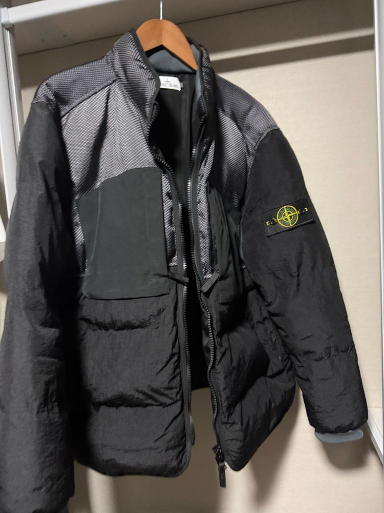 스톤아일랜드 모디파이드 파나마 패딩 21FW--7