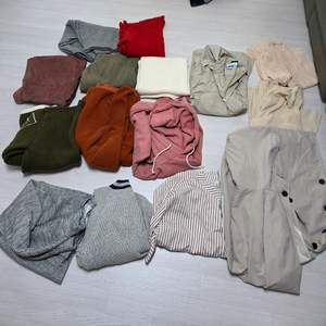 88~프리사이즈 여성 의류 15장 일괄(콜롬비아, 자라 제품외)무료배송