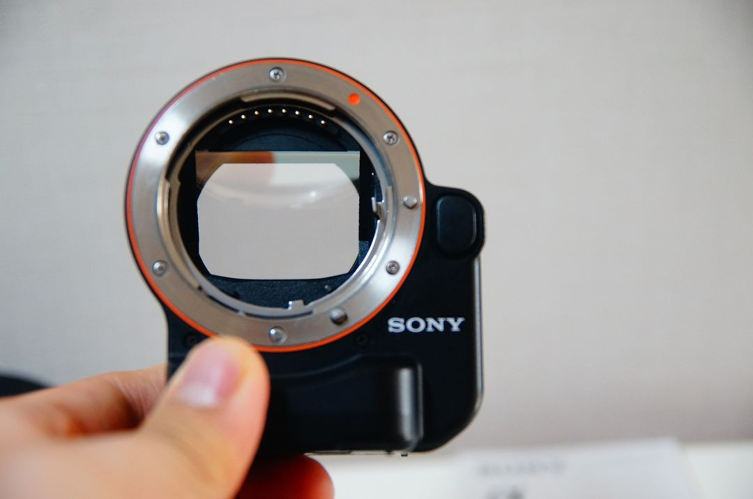 [소니]라에4 LA-EA4 풀프레임용 컨버터 팝니다.--1