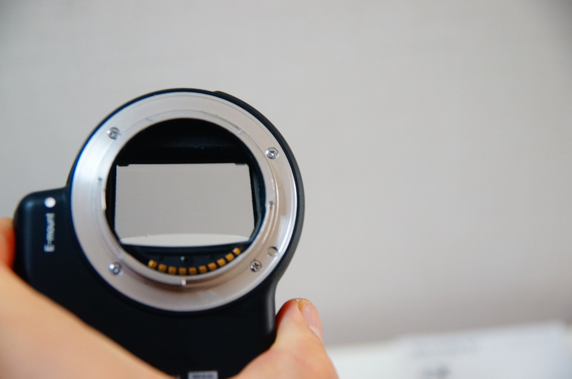 [소니]라에4 LA-EA4 풀프레임용 컨버터 팝니다.--2