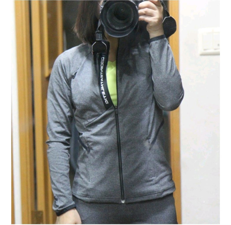 여.80-85) 데상트 여성 집업 자켓 (미사용) / DESCENTE 헬스 다이어트 조깅--9