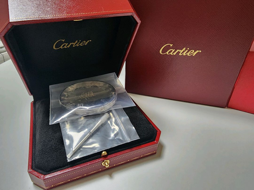 러브팔찌 실버 16호--1