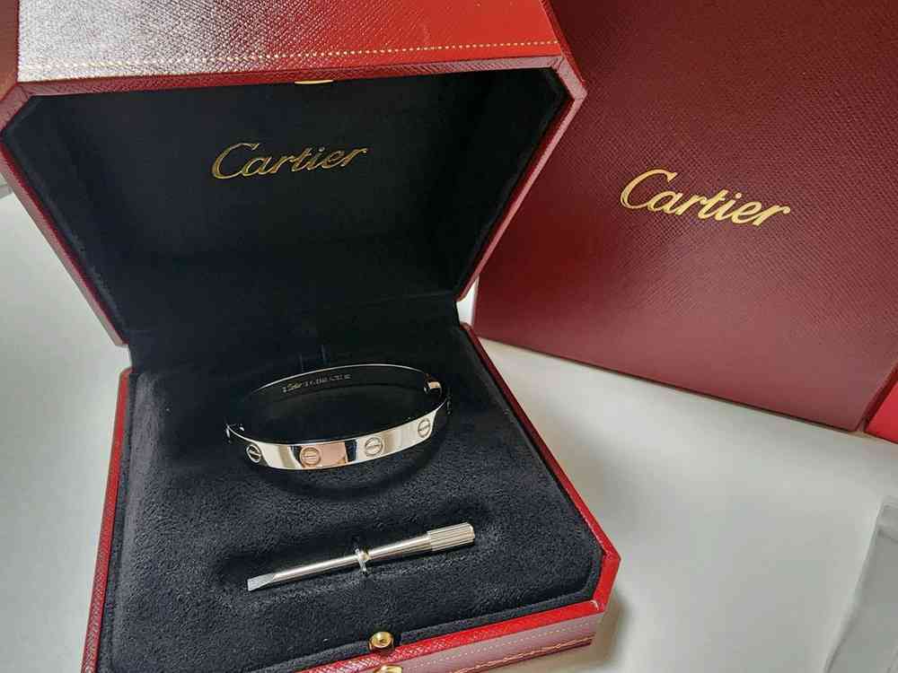 러브팔찌 실버 16호--2