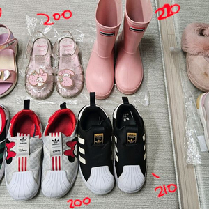 여아 200~220 신발 슈퍼스타 360등 일괄 택포 23000