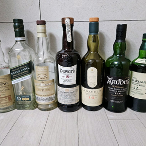 발베니 하쿠슈 라가 글렌드로낙 공병 빈병