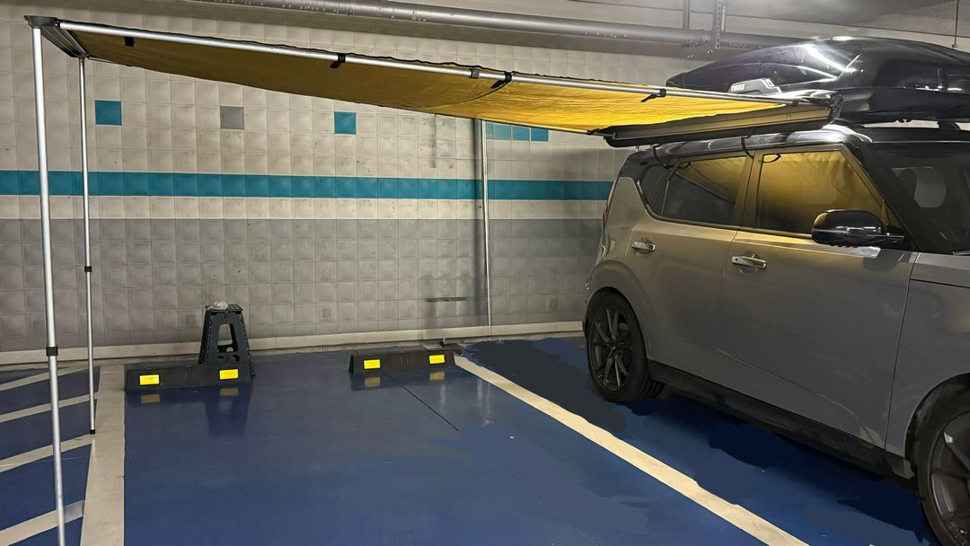 차량용 제이슨 박스 어닝+어닝룸 이미지