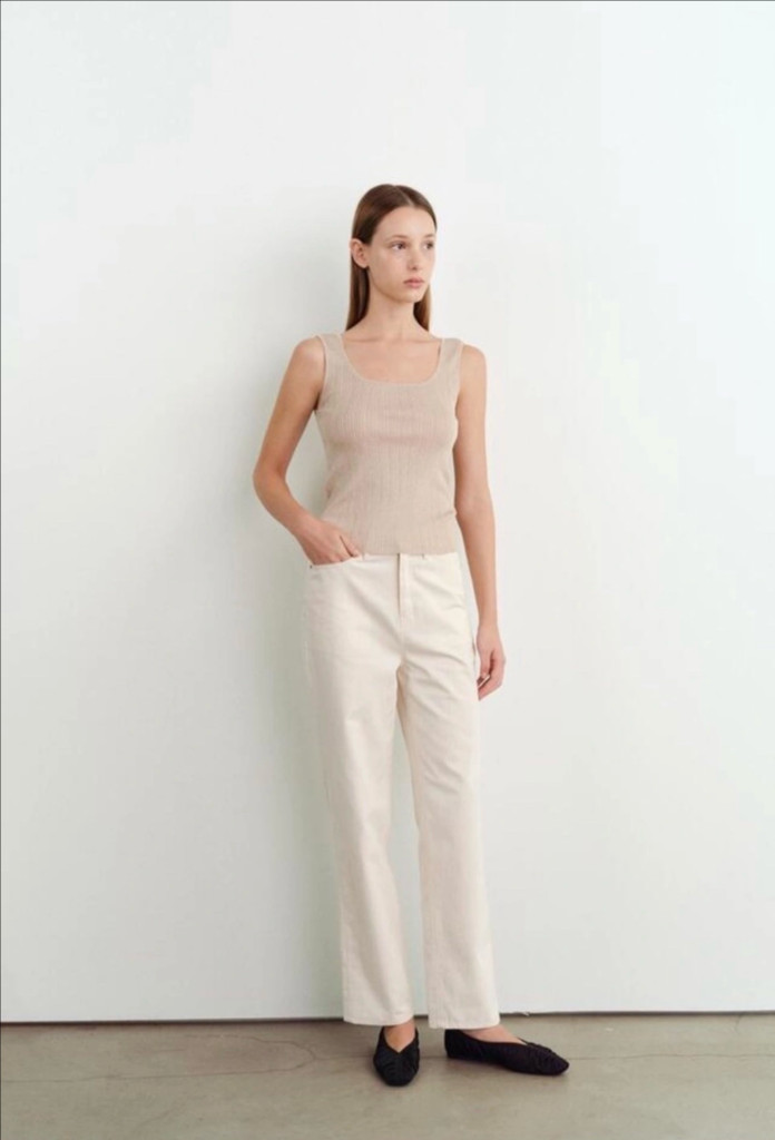 원모어띵 verso 베르소 니트 가디건 세트 - 베이지 , 34 이미지